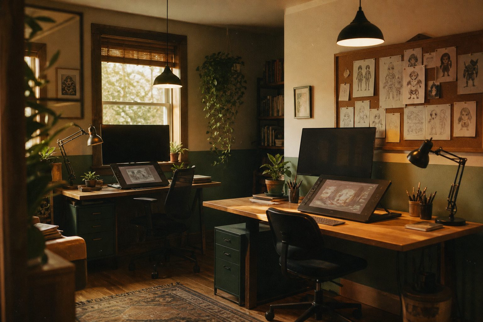 The ATGROC studio workspace