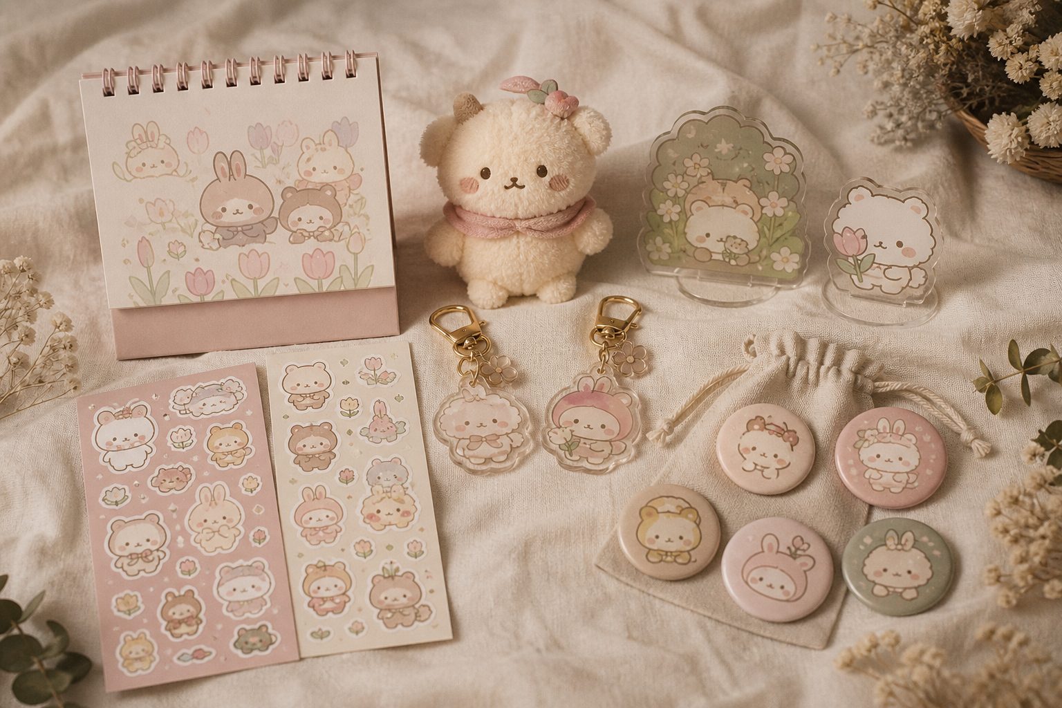 Fuurin character merchandise collection